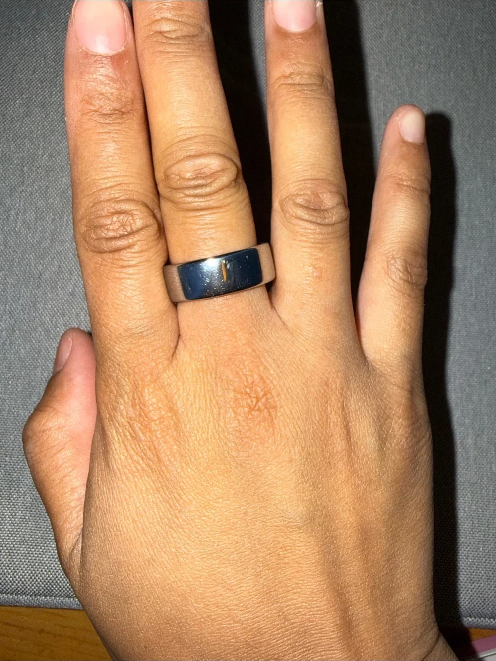 Oura Ring 4 Silver - Size 8